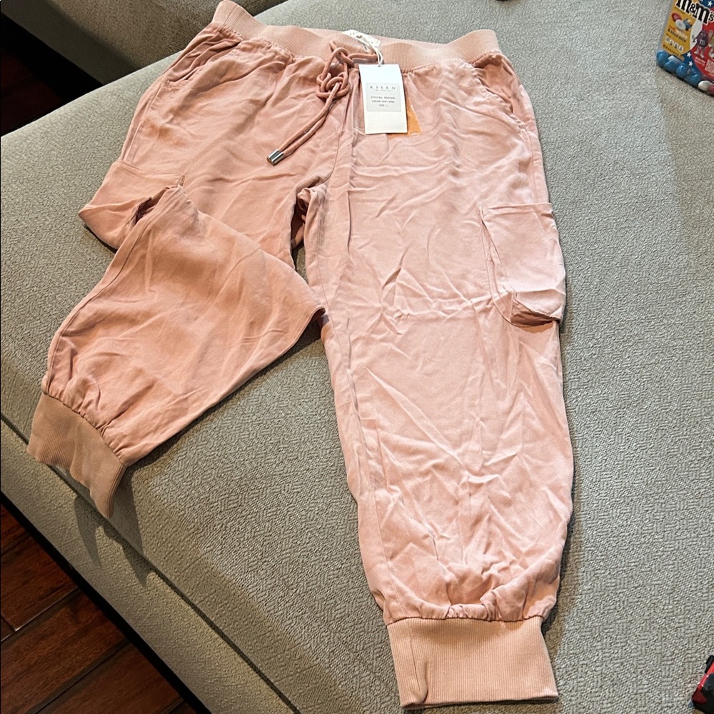 Risen Soft Pink Jogger Pants